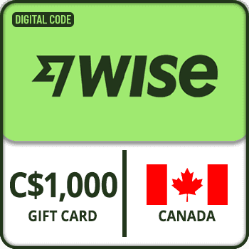 Rewarbale Wise CANADA Gift Card $1000