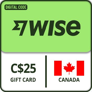 Rewarbale Wise CANADA Gift Card $25