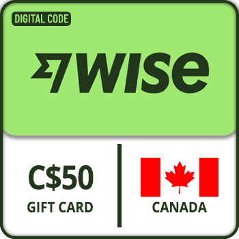 Rewarbale Wise CANADA Gift Card $50