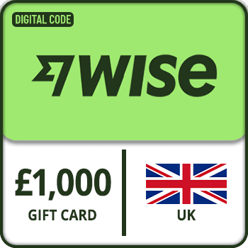 Rewarbale Wise UK Gift Card GBP £1000