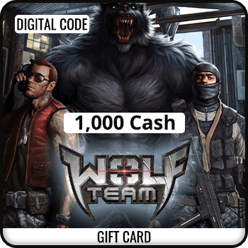 WolfTeam Gift Card 1000 Cash