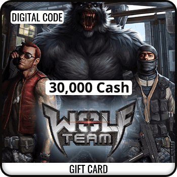 WolfTeam Gift Card 30000 Cash