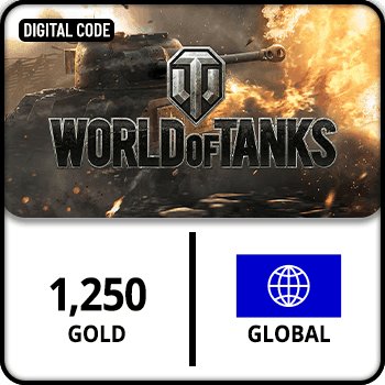 World of Tanks GOLD 1250