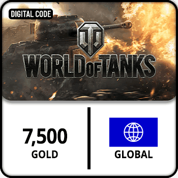 World of Tanks GOLD 7500