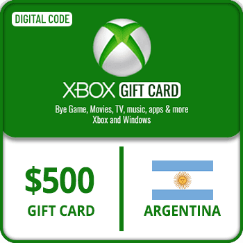 Xbox Gift Card Argentina $500