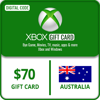 Xbox Gift Card Australia $70
