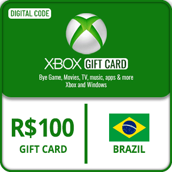 Xbox Gift Card Brazil R$100