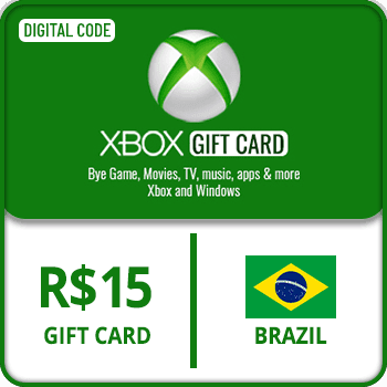 Xbox Gift Card Brazil R$15