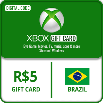 Xbox Gift Card Brazil R$5