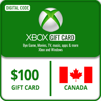 Xbox Gift Card Canada $100
