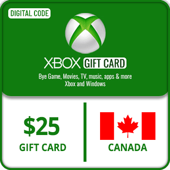 Xbox Gift Card Canada $25
