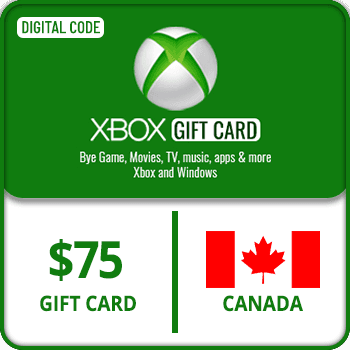 Xbox Gift Card Canada $75
