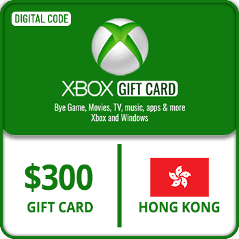 Xbox Gift Card Hong Kong $300
