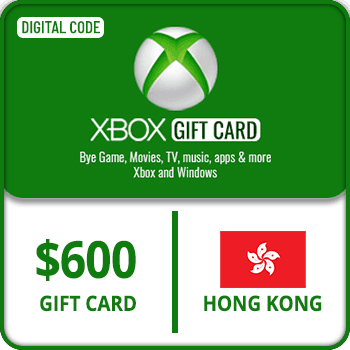 Xbox Gift Card Hong Kong $600 