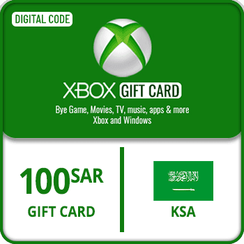 Xbox Gift Card KSA 100 SAR