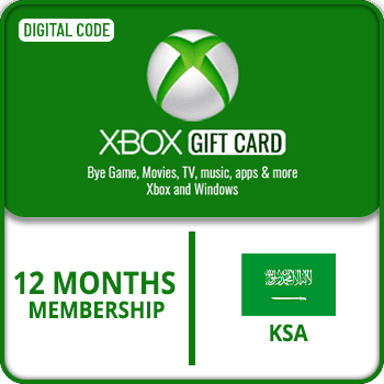 Xbox Gift Card KSA 12 Months Membership