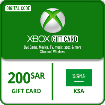 Xbox Gift Card KSA 200 SAR
