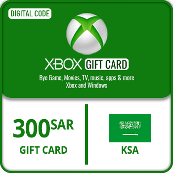 Xbox Gift Card KSA 300 SAR