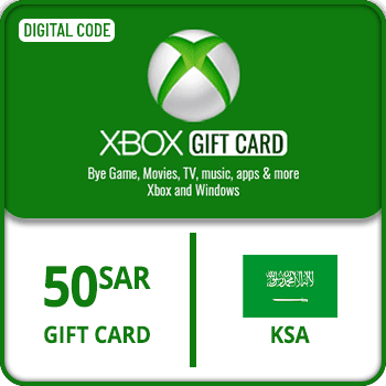 Xbox Gift Card KSA 50 SAR