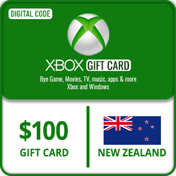 Xbox Gift Card New Zealand $100