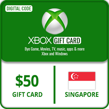 Xbox Gift Card Singapore $50