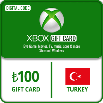 Xbox Gift Card Turkey ₺100