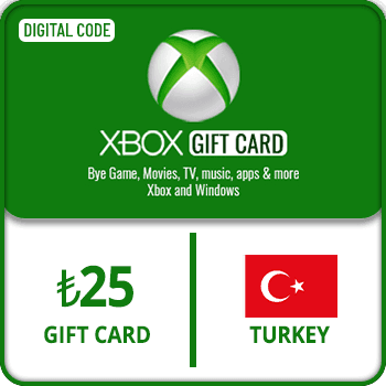 Xbox Gift Card Turkey ₺25