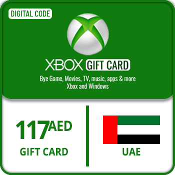Xbox Gift Card UAE 117 AED