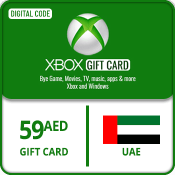 Xbox Gift Card UAE 59 AED