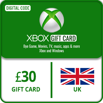 Xbox Gift Card UK £30