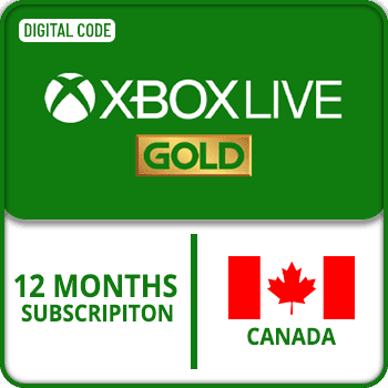 Xbox Live Gold Canada 12M Subscription