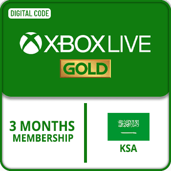 Xbox Live Gold KSA 3M Membership