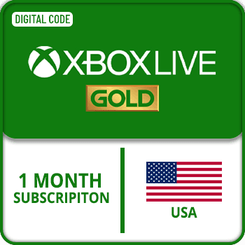 Xbox Live Gold USA 1M Subscription