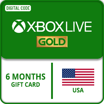 Xbox Live Gold USA 6Months
