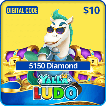 Yalla Ludo Gift Card 5150 Diamonds $10