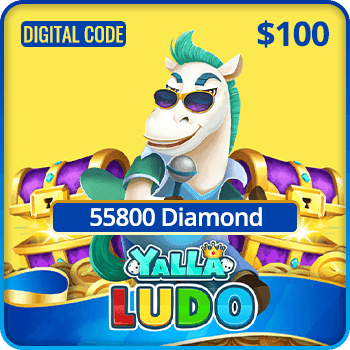 Yalla Ludo Gift Card 55800 Diamonds $100