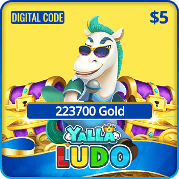 Yalla Ludo Gift Card 223700 Gold $5
