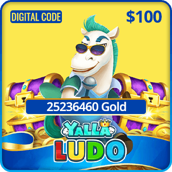 Yalla Ludo Gift Card 25236460 Gold $100
