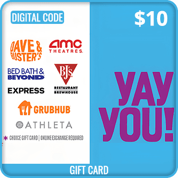 YAY YOU Swap Gift Card $10