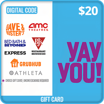 YAY YOU Swap Gift Card $20