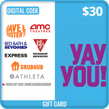 YAY YOU Swap Gift Card $30