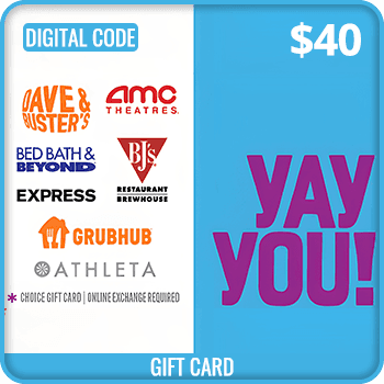YAY YOU Swap Gift Card $40