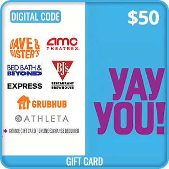YAY YOU Swap Gift Card $50