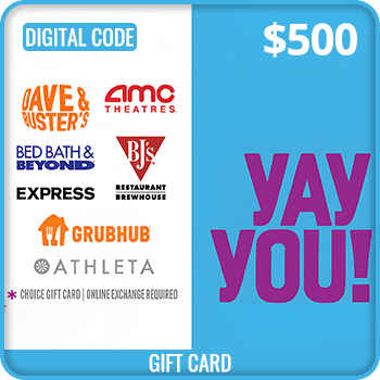 YAY YOU Swap Gift Card $500