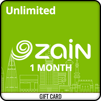 Zain Data Unlimited - 1 Month