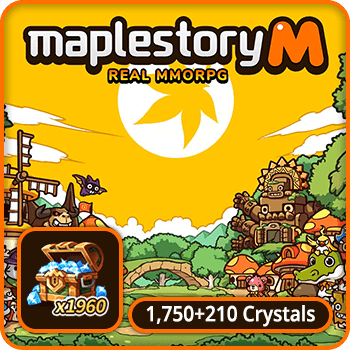 MapleStory M 1,750 Crystals + 210 Bonus