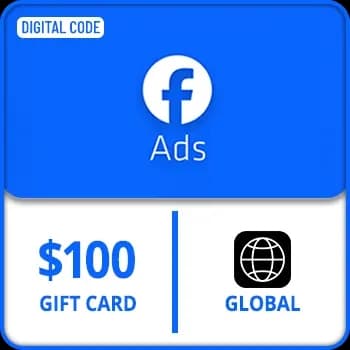 Facebook Ads Gift Card Global $100 by Rewarble
