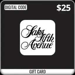 Saks Fifth Avenue Gift Card $25