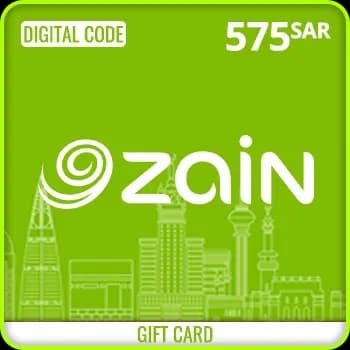 Zain KSA Gift Card 575 SAR