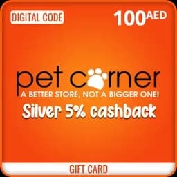 Pet Corner Silver 5% Cashback 100 AED